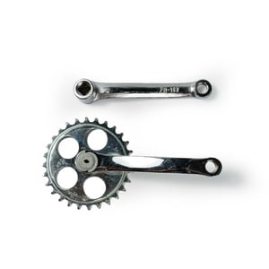 Pedivela Esquerdo Com Coroa Para Bicicleta Eletrica Eb 350/500w