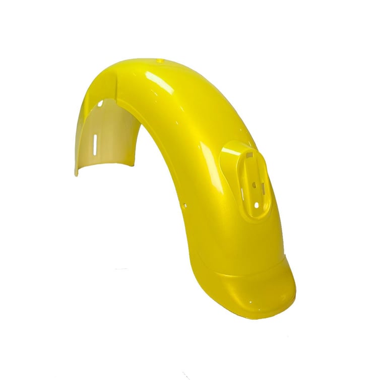 Paralama Traseiro 8 Para Bicicleta Eletrica Basket 500w/Rz03/Wx03 Amarelo Jn/Bk/Wd