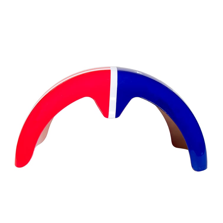 Paralama Traseiro 8 Para Scooter Eletrica X7/Rz07/Wx07/Nb Free/Rz10/Wx10 Bandeira Americana