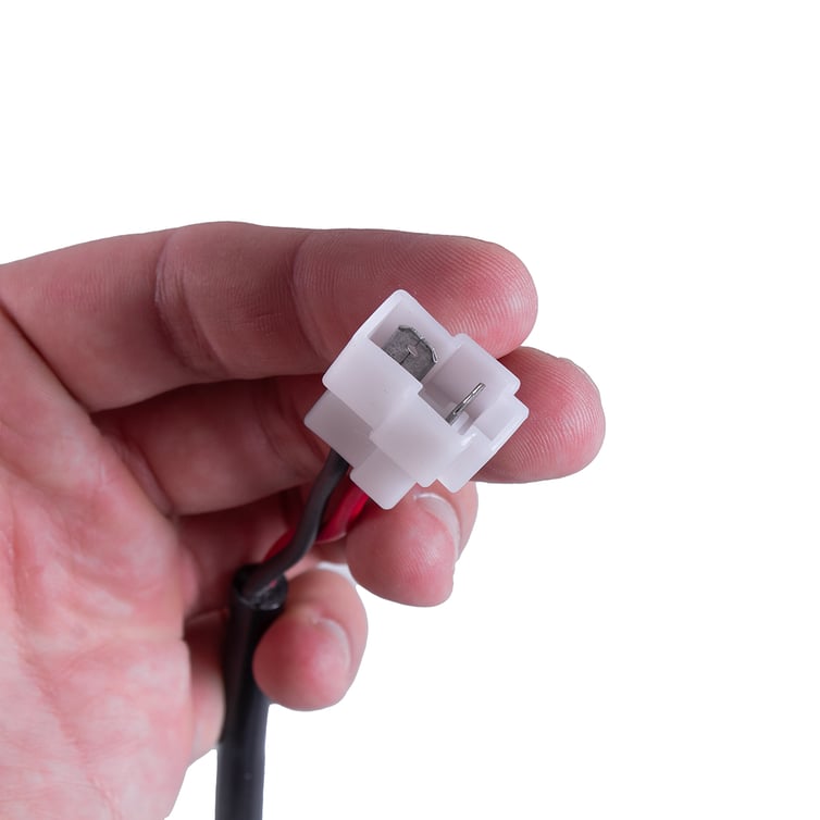 Cabo Alimentador Maleta Removivel 45cm Para Bicicleta Eletrica Prime 350w/500w