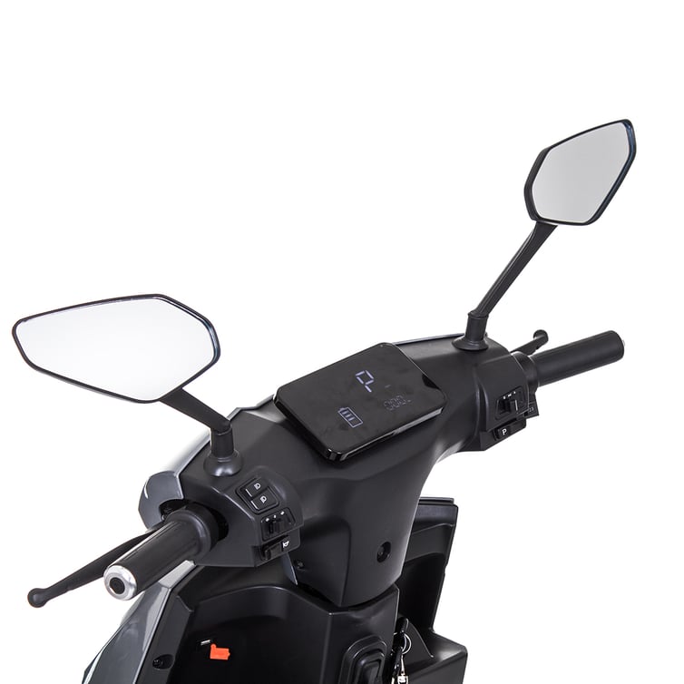 Scooter Bicicleta Eletrica Super Wx-05 Wehawk 1000w Bat 60v 20ah 2 Lugares Cinza