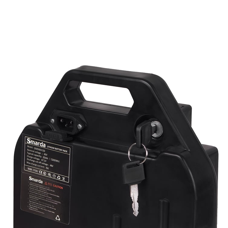 Bateria De Litio Para Scooter Eletrica 60v 20ah Sob O Assento X7/Rz07/Wx07/X8