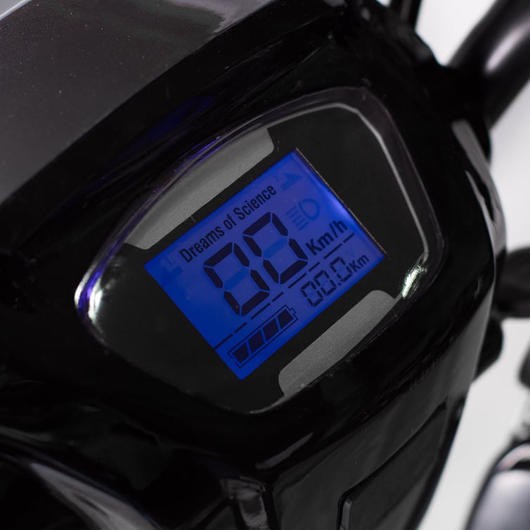 Bicicleta Eletrica Scooter Wehawk Basket Hw500 500w Bat 48v 12ah Azul Safira