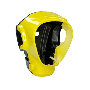 Carenagem Do Farol 1 Para Bicicleta Eletrica Basket 500w/Rz03/Wx03 Amarela Jn/Eb