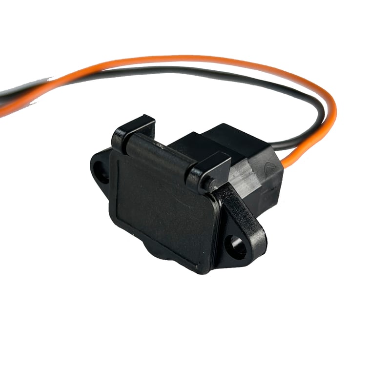 Cabo Com Conector Para Carregador Para Bicicleta Eletrica Rz03/Wx03/Prime/Basket Plus/Wd