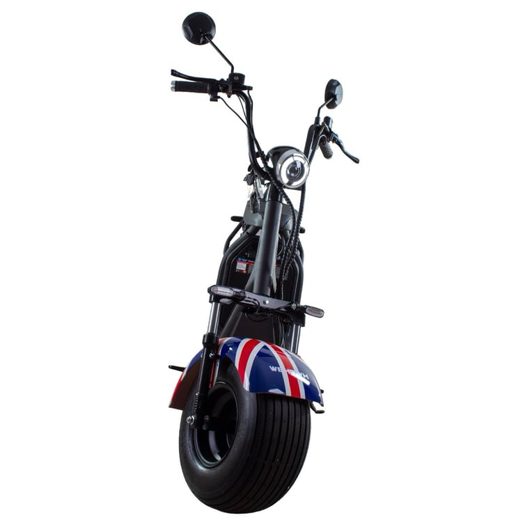 Scooter Bicicleta Eletrica Nb Free Wx-10 Wehawk 1000w Bat 60v 20ah 2 Lugares Bandeira Inglaterra New