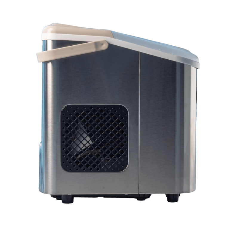 Maquina De Fazer Gelo Portatil Rigz 12kg/Dia Rzg10 Cor Prata 127v