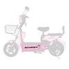 Carenagem Lateral 5 Direita Para Bicicleta Eletrica Basket 500w/Rz03/Wx03 Rosa Jn/Bk/Wd