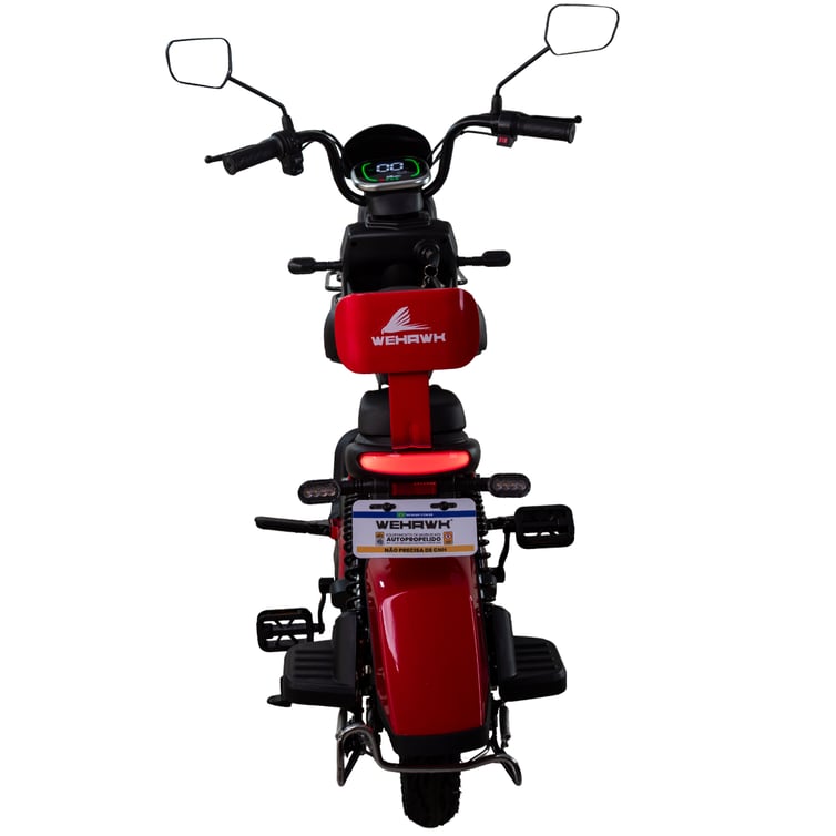 Bicicleta Scooter Eletrica Urban Wx-06 Wehawk 1000w Bat 60v 20ah Chumbo Vermelha