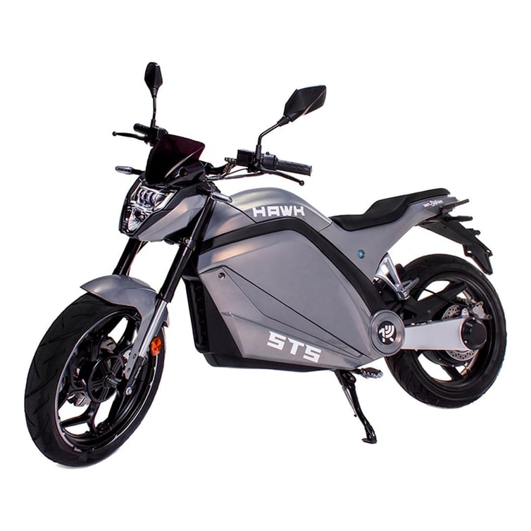 Moto Eletrica Wehawk Modelo Sts Hw05 5000w Bat 72v 60ah Cinza Gs.02