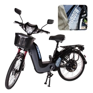 Bicicleta Scooter Eletrica Eb500w Wx-01 Wehawk Bat 48v 12ah Preta