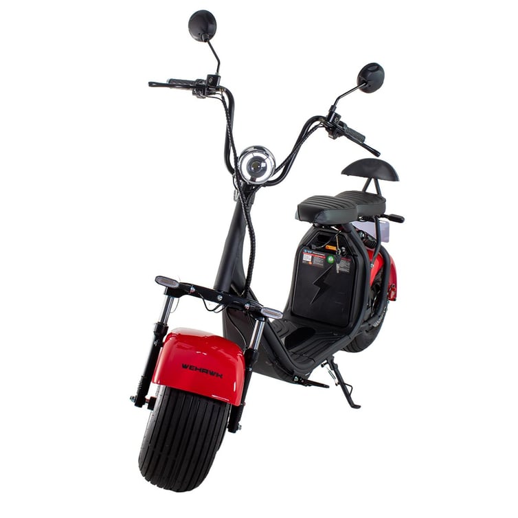 Scooter Bicicleta Eletrica Nb Free Wx-10 Wehawk 1000w Bat 60v 20ah 2 Lugares Vermelha New