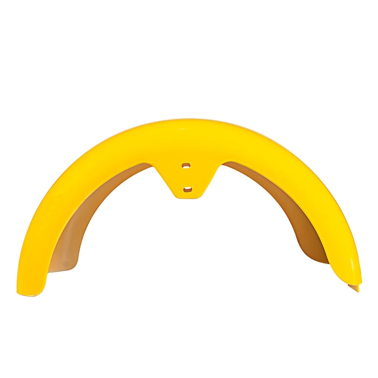 Paralama Traseiro 8 Para Scooter Eletrica X7/Rz07/Wx07/Nb Free/Rz10/Wx10 Amarelo