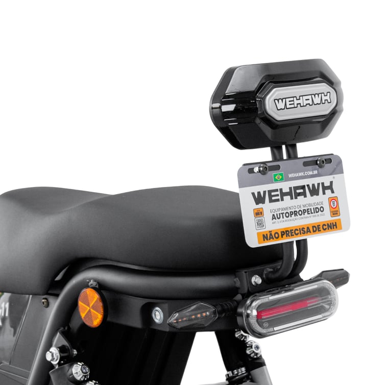 Scooter Bicicleta Eletrica Wx-11 Wehawk 1000w Bat 60v 20ah 2 Lugares Preta
