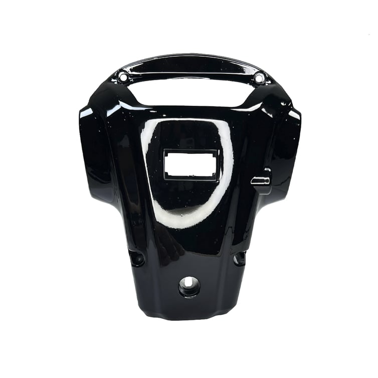 Carenagem Do Farol 1 Para Bicicleta Eletrica Basket 500w/Rz03/Wx03 Cinza Jn/Eb