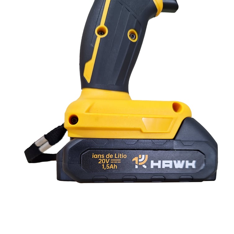 Parafusadeira E Furadeira De Impacto 20v 3/8" Bivolt 1.5ah Li-Ion Hw1046i Hawk
