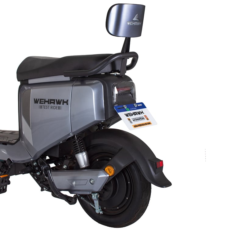 Scooter Eletrica Bicicleta Wehawk Modelo Tnx 1000w Bat 60v 20ah Silver