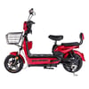 Bicicleta Scooter Eletrica Basket Wehawk 500w Bat 48v 12ah Vermelho Bordo