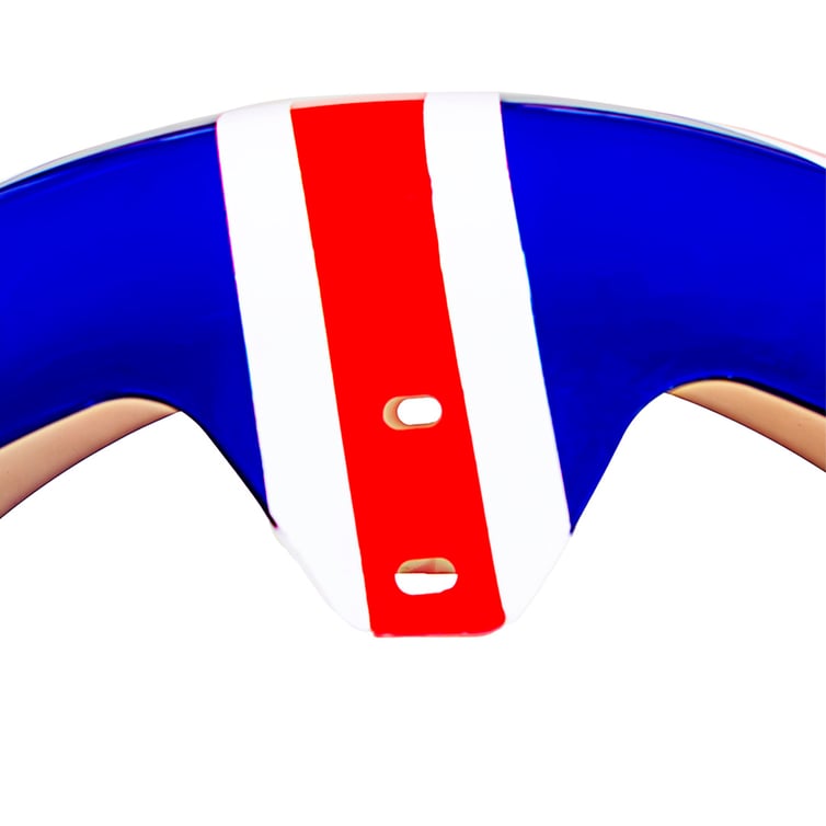 Paralama Traseiro 8 Para Scooter Eletrica X7/Rz07/Wx07/Nb Free/Rz10/Wx10 Bandeira Inglaterra