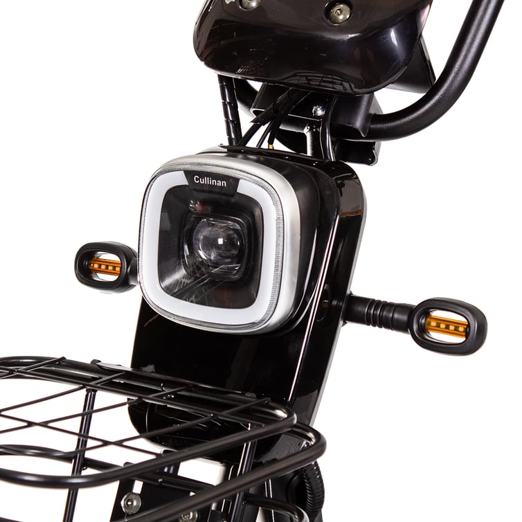 Bicicleta Scooter Eletrica Prime Wehawk Hw500 500w Bat 48v 12ah Preta