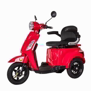 Triciclo Eletrico Wehawk Modelo Cf 800w Bat 60v 20ah 1 Lugar Vermelho