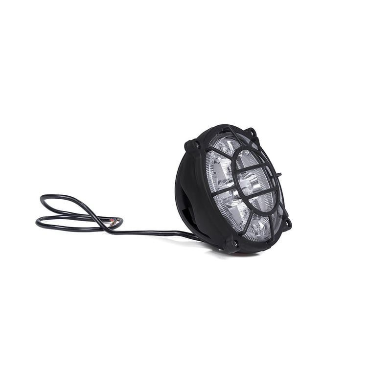 Farol Para Scooter Eletrica X16 Led Com Grade