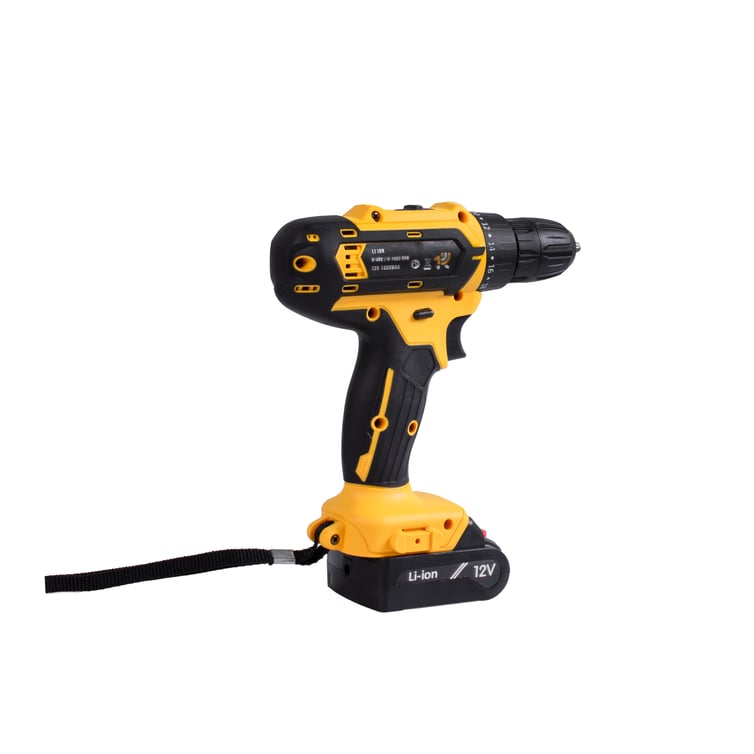 Parafusadeira E Furadeira 12v 3/8" Bivolt 1.3ah Li-Ion Hw1045 Hawk