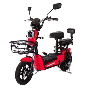 Bicicleta Scooter Eletrica Prime Wehawk Hw500 500w Bat 48v 12ah Vermelha