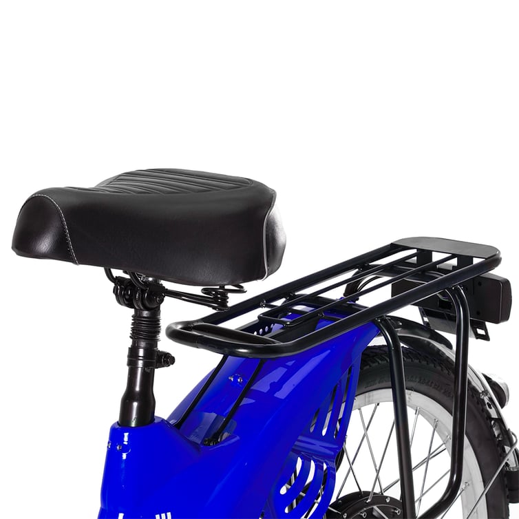 Bicicleta Scooter Eletrica Eb500w Wx-01 Wehawk Bat 48v 12ah Azul