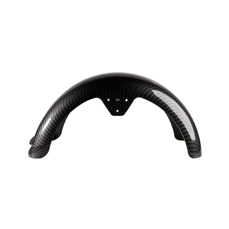 Paralama Traseiro Para Scooter Eletrica Off Road X7 2000w Preto Carbono