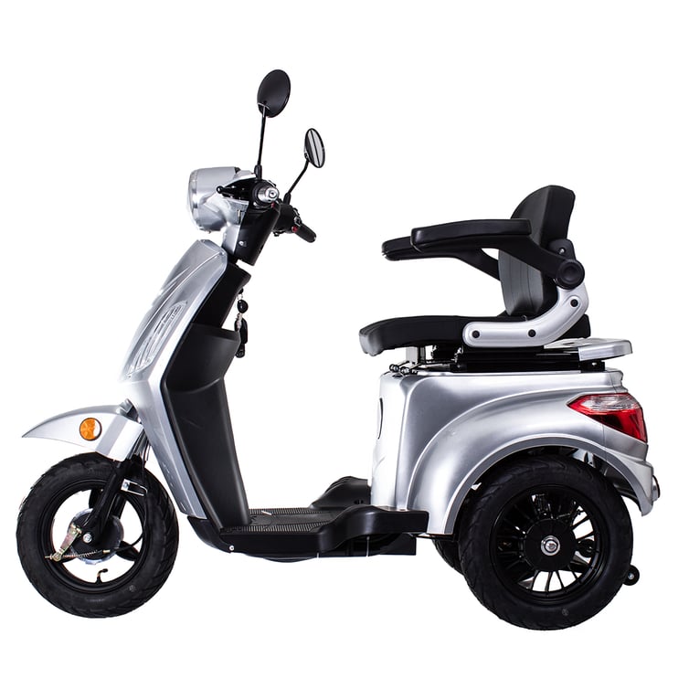 Triciclo Eletrico Cf Wx-T01 Wehawk 800w Bat 60v 20ah 1 Lugar Cinza