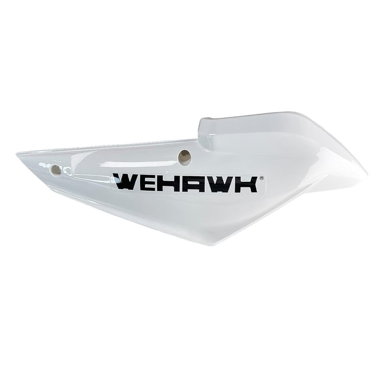 Carenagem Lateral 6 Traseira Direita Para Bicicleta Eletrica Rz03/Wx03 Branca Jn/Bk