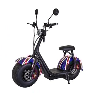Mini Scooter Eletrica Mini Wx-07 Wehawk 1000w Bat 60v 20ah 1 Lugar Bandeira Inglaterra