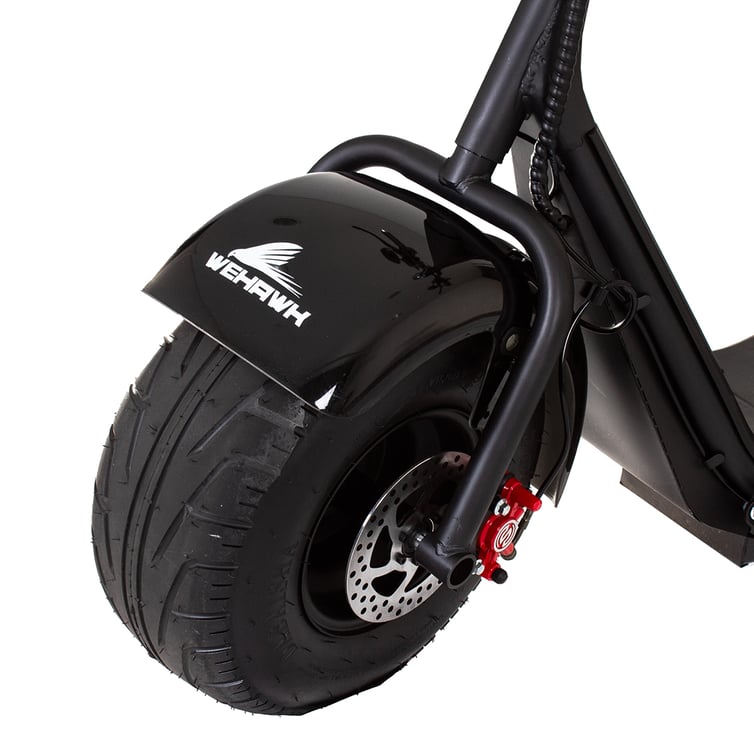 Mini Scooter Eletrica Wehawk Modelo Mini X7 1000w Bat 60v 12ah 1 Lugar Preta