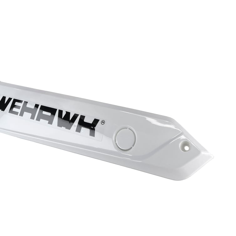 Carenagem Lateral 5 Esquerda Para Bicicleta Eletrica Basket 500w/Rz03/Wx03 Branca Wd