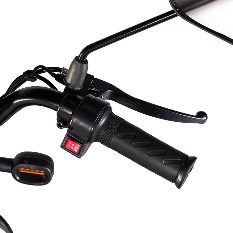 Bicicleta Scooter Eletrica Basket Wehawk 500w Bat 48v 12ah Vermelha