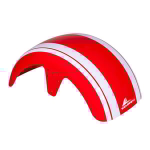 Paralama Dianteiro Para Scooter Eletrica Wehawk X7/X8/X16 2000w Vermelho/ Faixa Branca