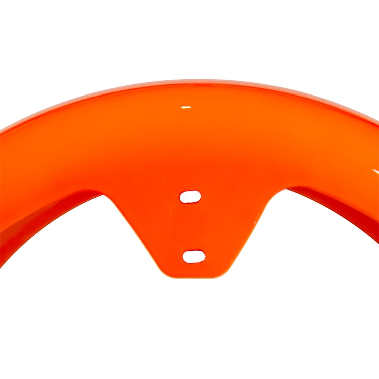 Paralama Dianteiro 3 Para Scooter Eletrica X7/Rz07/Wx07/Mini X07/Rz10/Wx10 Laranja