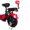 Bicicleta Eletrica Scooter Wehawk Prime Hw500 500w Bat 48v 12ah Vermelha