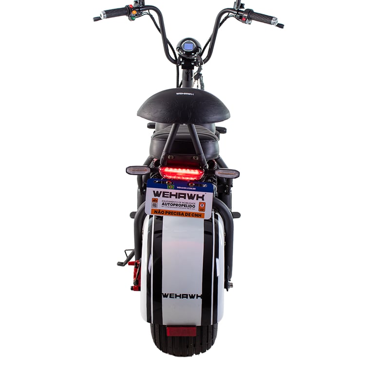 Scooter Bicicleta Eletrica Nb Free Wx-10 Wehawk 1000w Bat 60v 20ah 2 Lugares Branca/Preta New