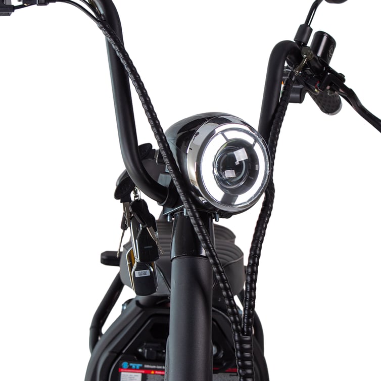 Scooter Bicicleta Eletrica Nb Free Wx-10 Wehawk 1000w Bat 60v 20ah 2 Lugares Preta New