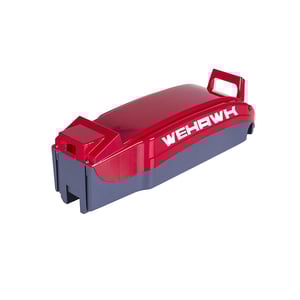 Carenagem Da Bateria 17 Para Bicicleta Eletrica Eb500w/350w Vermelha