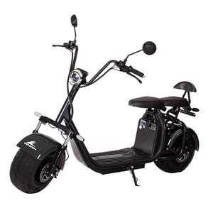 Scooter Eletrica Wehawk Modelo X7 2000w Bat 60v 20ah 2 Lugares Black Ge.04