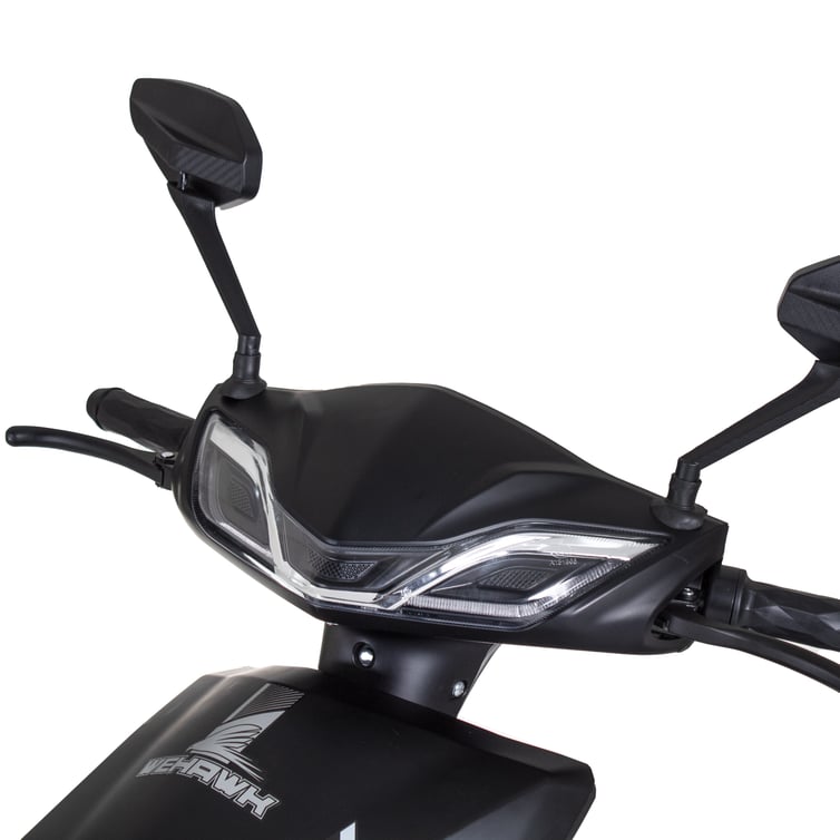 Scooter Bicicleta Eletrica Wx-02 Wehawk 1000w Bat 60v 20ah Preto Fosco