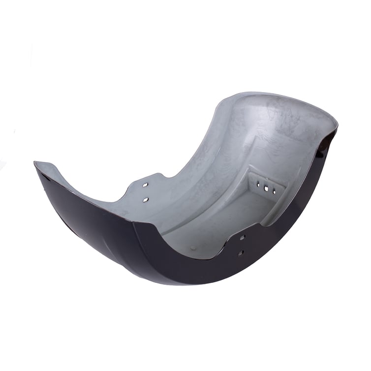 Paralama Traseiro Para Scooter Eletrica Wehawk X16 Preto