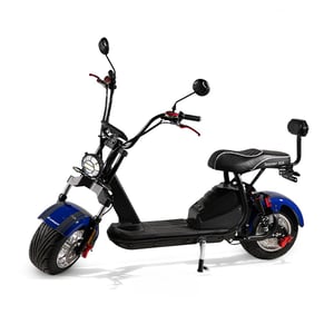 Scooter Eletrica Wehawk Modelo X16 2000w Bat 60v 20ah 2 Lugares Blue/Grey Ge.04