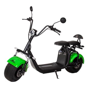 Scooter Eletrica Wehawk Modelo X7 2000w Bat 60v 20ah 2 Lugares Green Ge.04