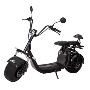 Scooter Eletrica Wehawk Modelo X7 2000w Bat 60v 20ah 2 Lugares Preta Ge.05