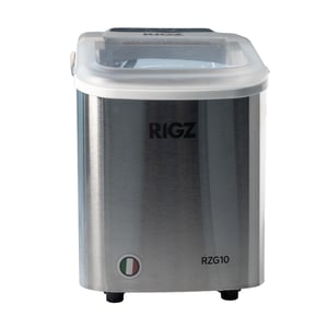 Maquina De Fazer Gelo Portatil Rigz 12kg/Dia Rzg10 Cor Prata 127v