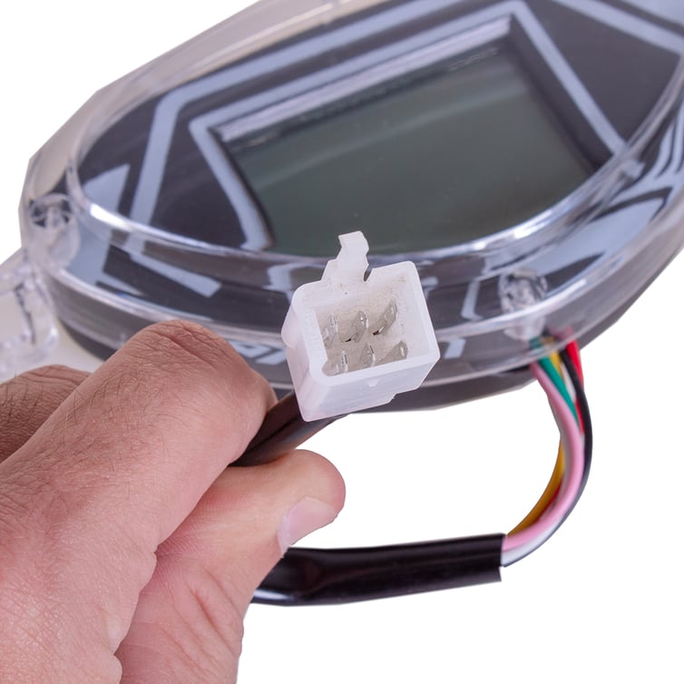 Painel Lcd Para Bicicleta Eletrica Eb500w/Rz01/Wx01